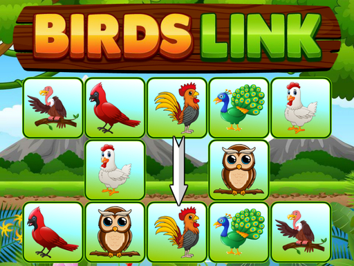Birds Link Game Image Birds Link Game