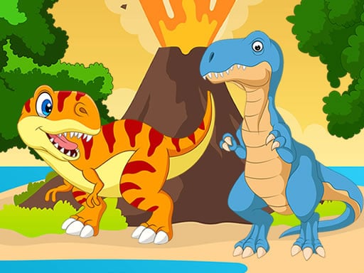 Dino Jigsaw Game Image Dino Jigsaw Game