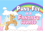 Pony Fly in Fantasy World Game Online